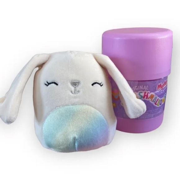 Squishmallows 4” Robyne Bunny Rabbit Easter Squad Mystery Capsule Plush - Picture 1 of 3